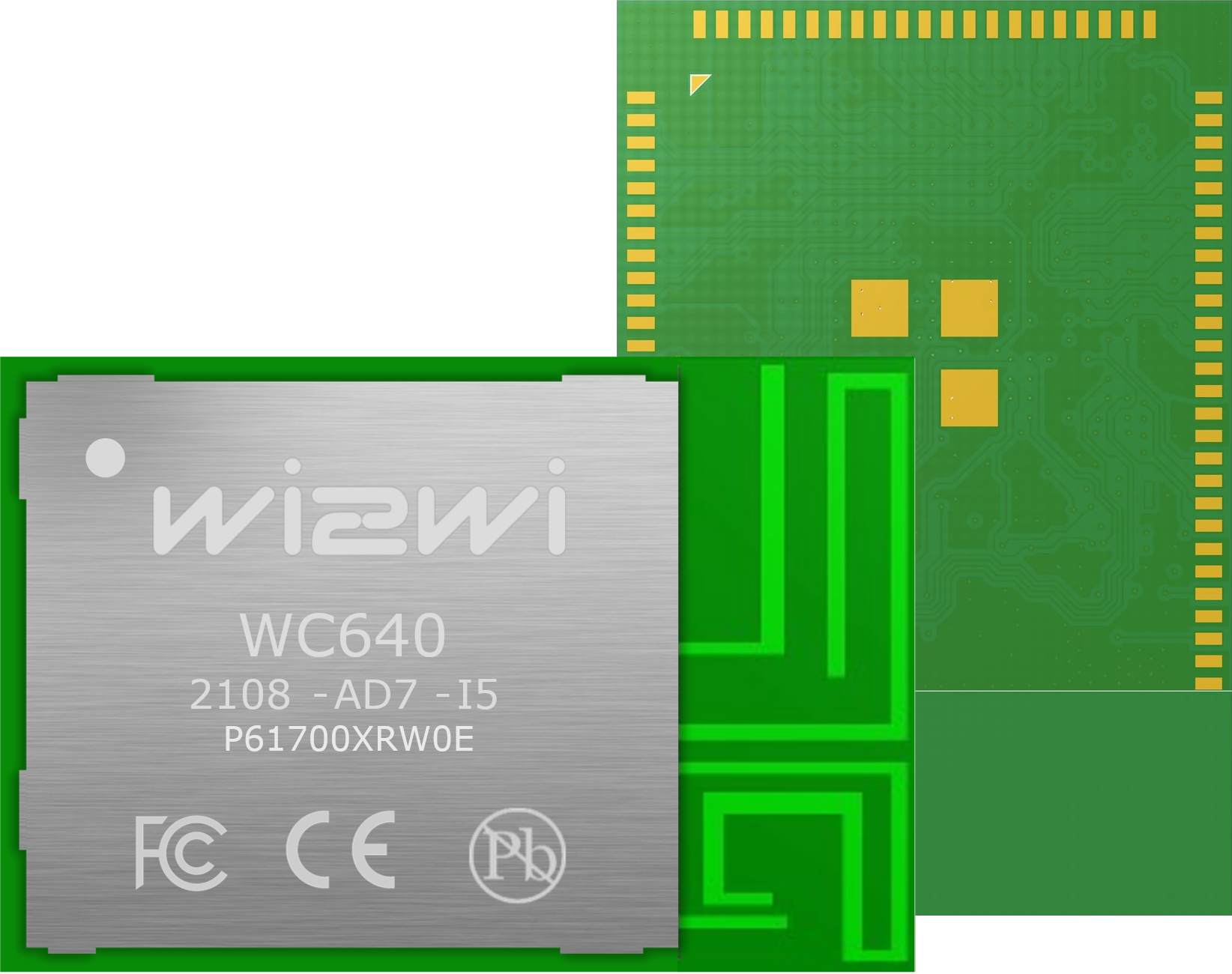 MCU Embedded Wi-Fi a/b/g/n + Bluetooth 5.0 + 802.15.4 Module
